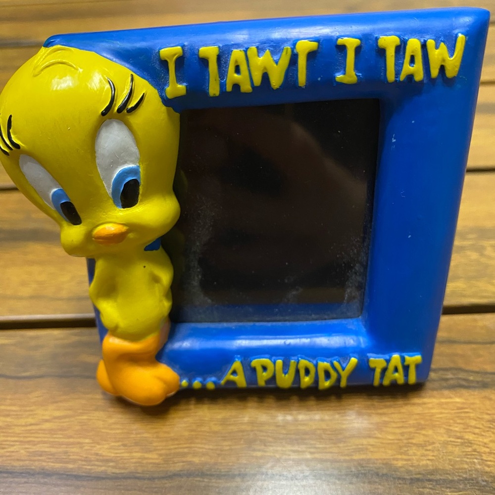 Vintage Warner Bros. Studio Store Picture Frames Set of 3 Tweety Looney Tunes - Picture 6 of 9